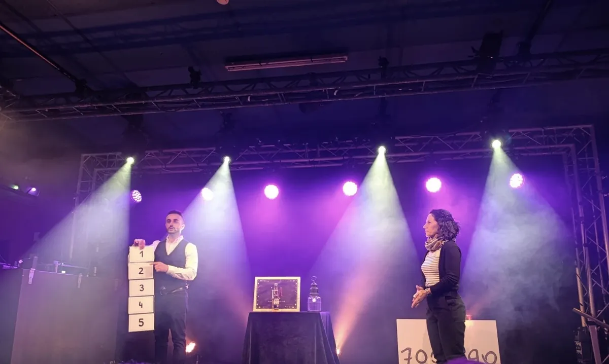 Spectacle de magie scénique à Brest